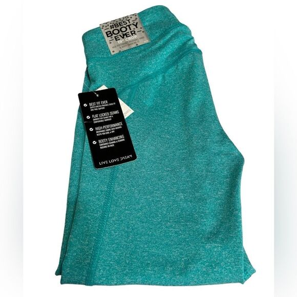 Live Love Dream Workout Pants  19” Crop  Size XS  NWT - Picture 2 of 4